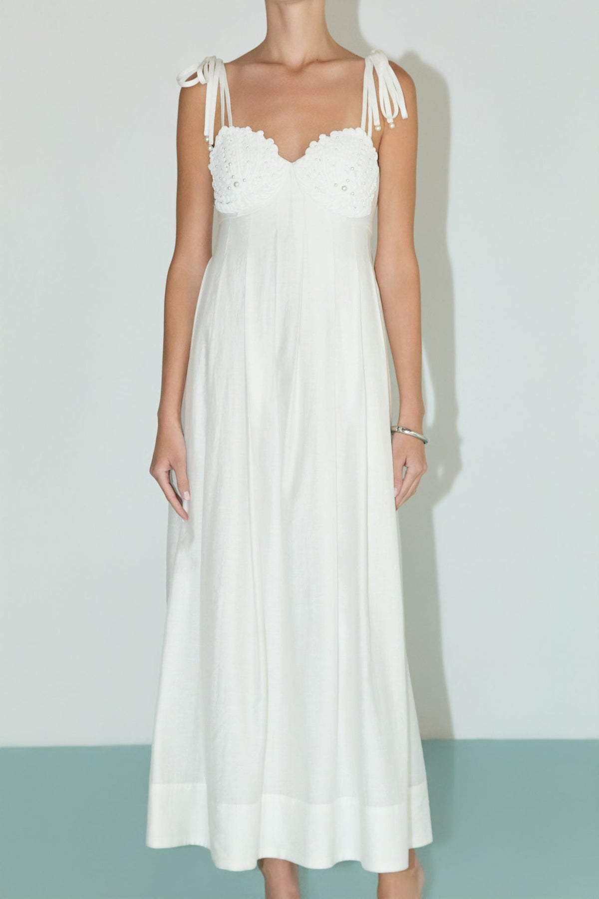 Pearl Seashell Maxi Dress