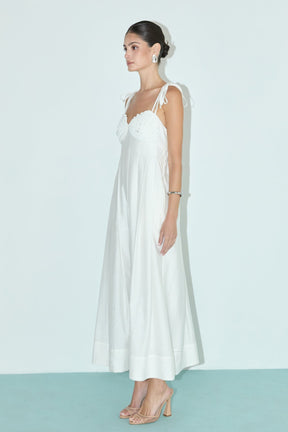 Pearl Seashell Maxi Dress