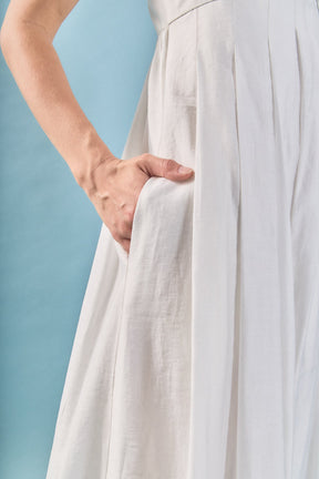 ENGLISH FACTORY - Pearl Seashell Maxi Dress - DRESSES available at Objectrare