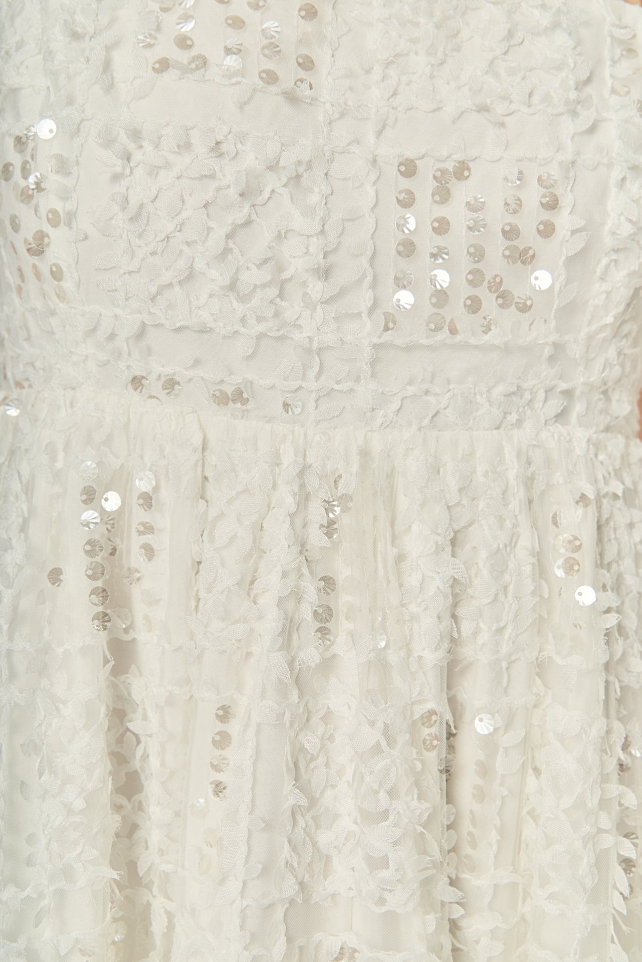 ENGLISH FACTORY - Sequin Bow Tie Mini Dress - DRESSES available at Objectrare