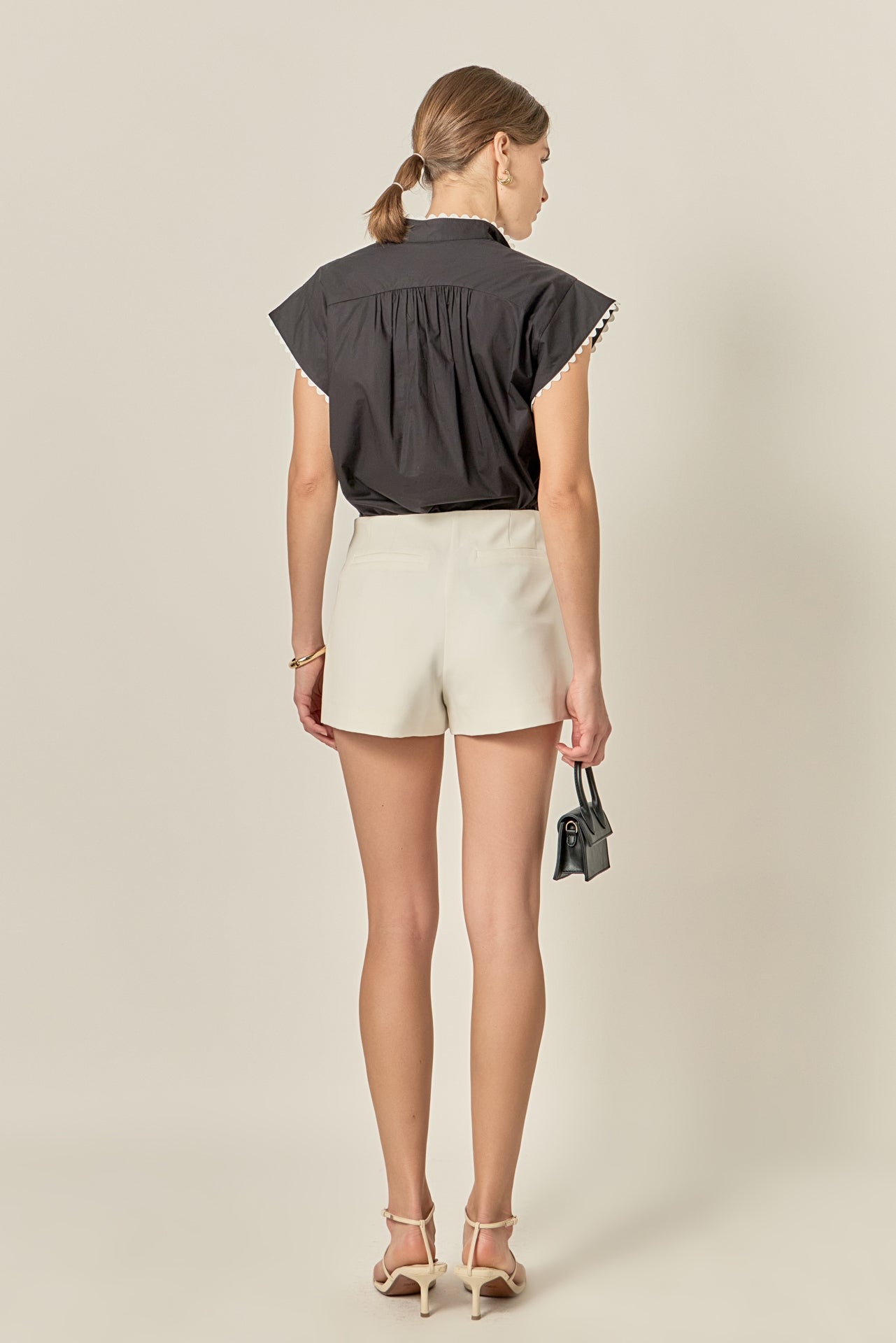 Scallop Trim Ric Rac Blouse