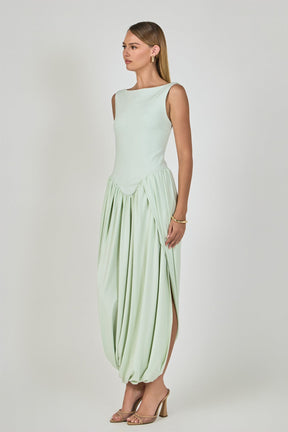 Sleeveless Cutout Maxi Dress