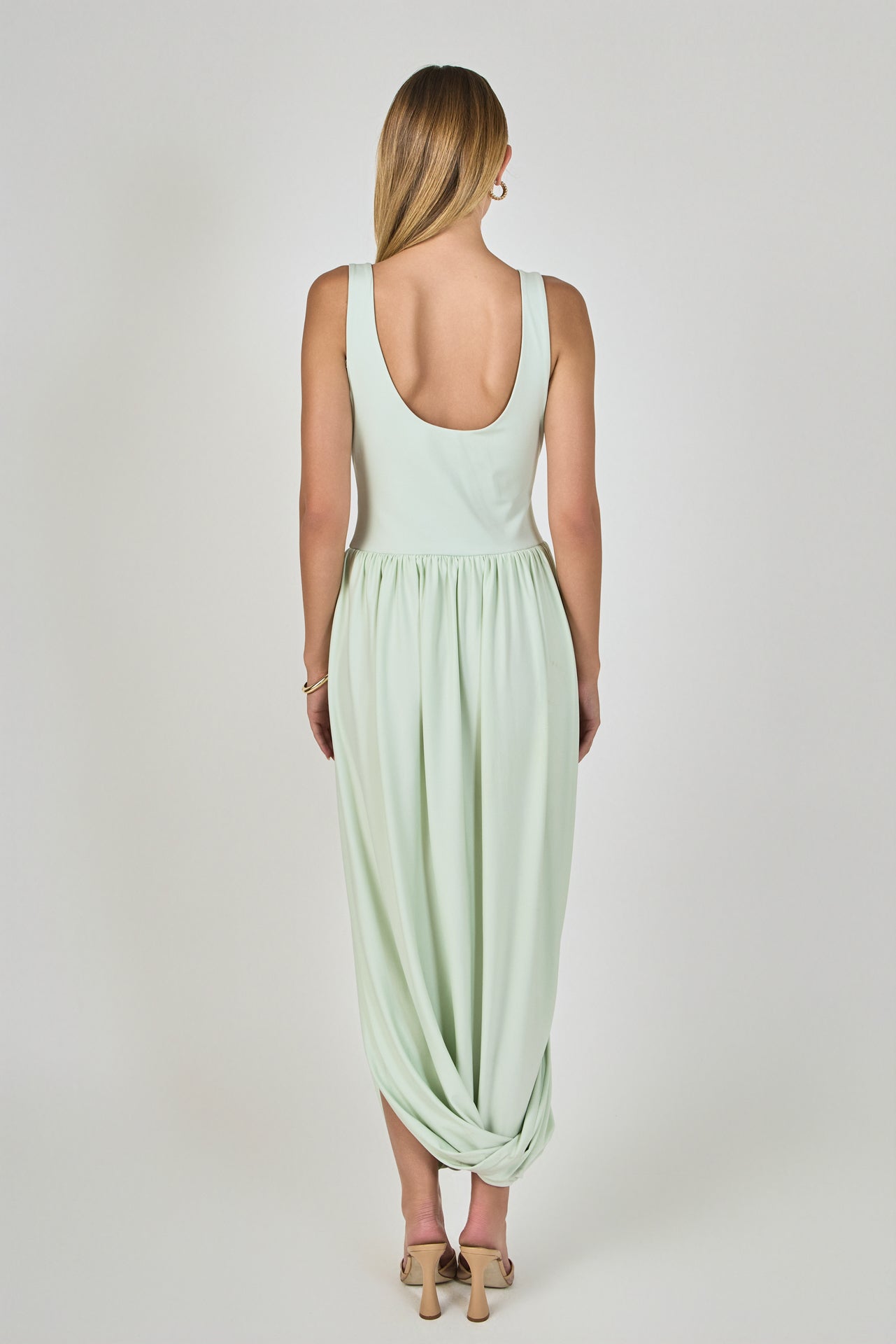 Sleeveless Cutout Maxi Dress