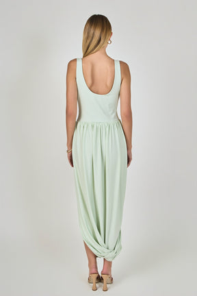 Sleeveless Cutout Maxi Dress