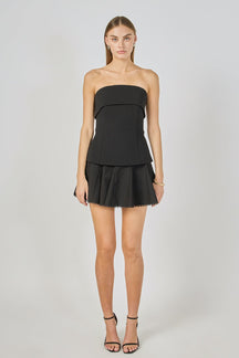 ENDLESS ROSE - Folded Strapless Top - TOPS available at Objectrare