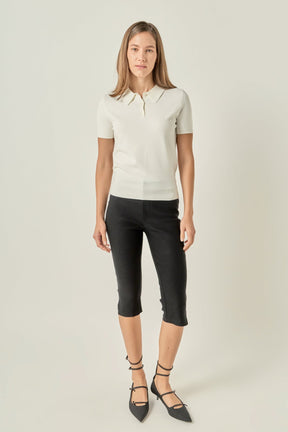 ENGLISH FACTORY - Capri Pants - PANTS available at Objectrare