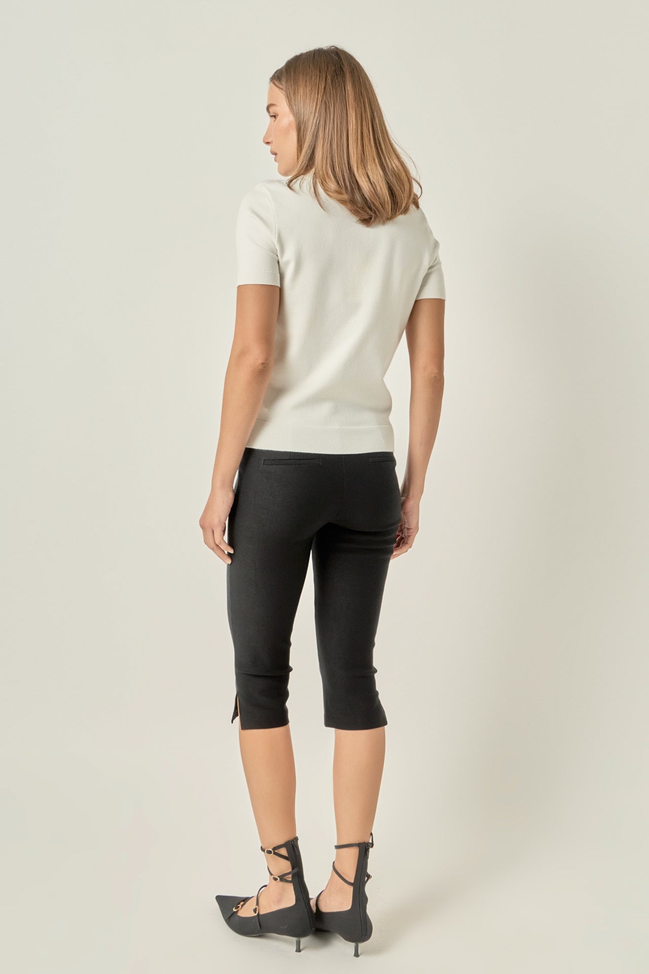 ENGLISH FACTORY - Capri Pants - PANTS available at Objectrare