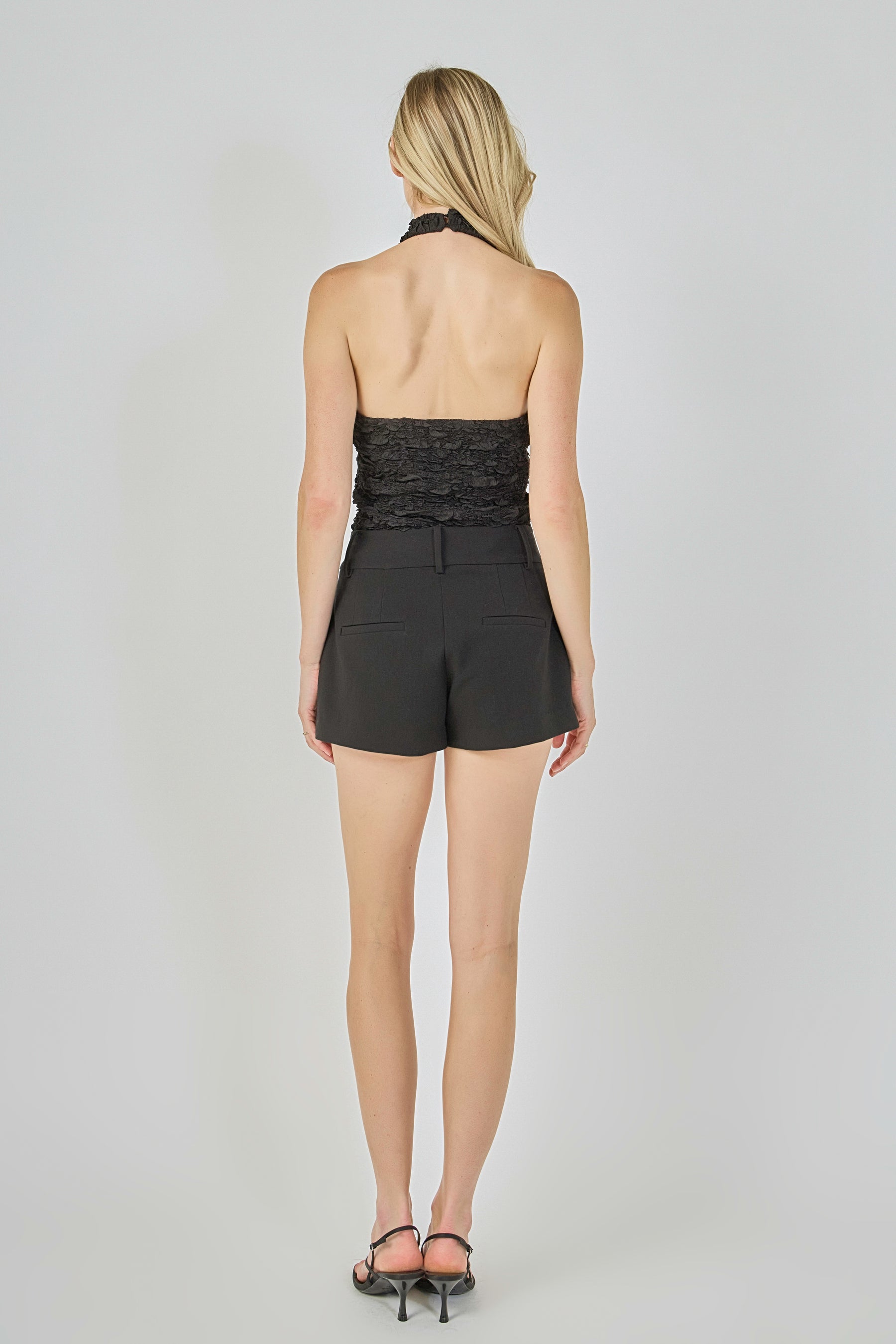ENDLESS ROSE - Stretchy Halter Top - TOPS available at Objectrare