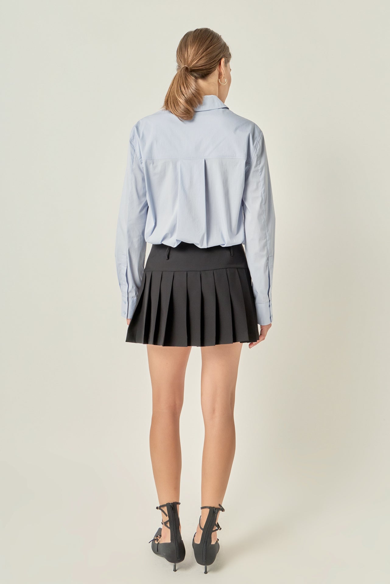 ENGLISH FACTORY - Oversized Button Down Shirt - SHIRTS & BLOUSES available at Objectrare