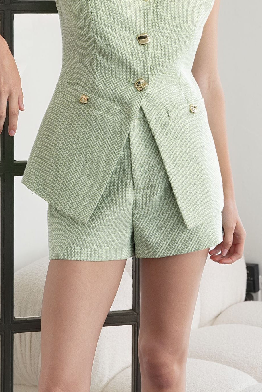 ENDLESS ROSE - High Waisted Shorts - SHORTS available at Objectrare