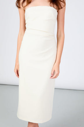 ENDLESS ROSE - Mina Strapless Midi Dress - DRESSES available at Objectrare