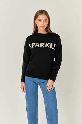 ENGLISH FACTORY - Lettering Sweater - SWEATERS & KNITS available at Objectrare