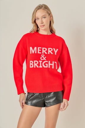 ENGLISH FACTORY - Lettering Sweater - SWEATERS & KNITS available at Objectrare