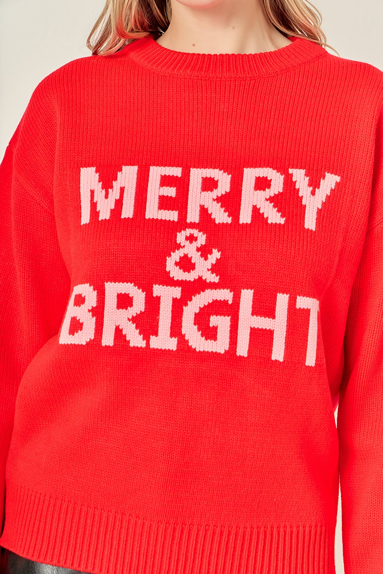 ENGLISH FACTORY - Lettering Sweater - SWEATERS & KNITS available at Objectrare