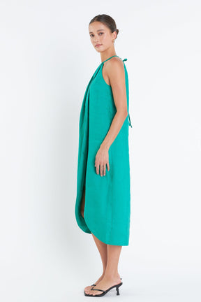 GREY LAB - Linen Dress - DRESSES available at Objectrare