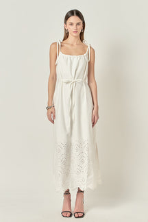 Linen Sleeveless Dress