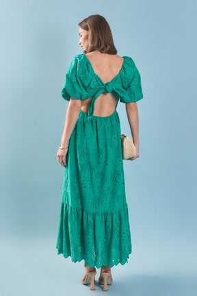 ENGLISH FACTORY - Sienna Embroidered Resort Maxi Dress - DRESSES available at Objectrare