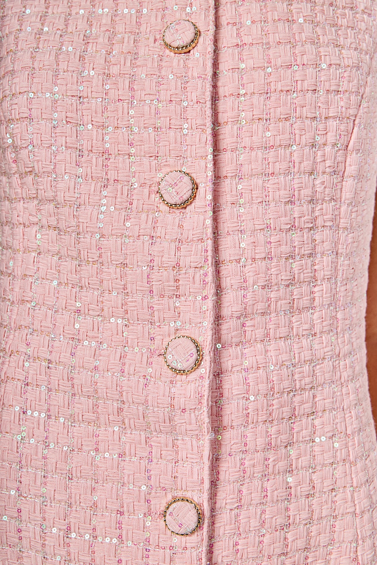 ENDLESS ROSE - Sequin Novelty Sleeveless Mini Dress - DRESSES available at Objectrare