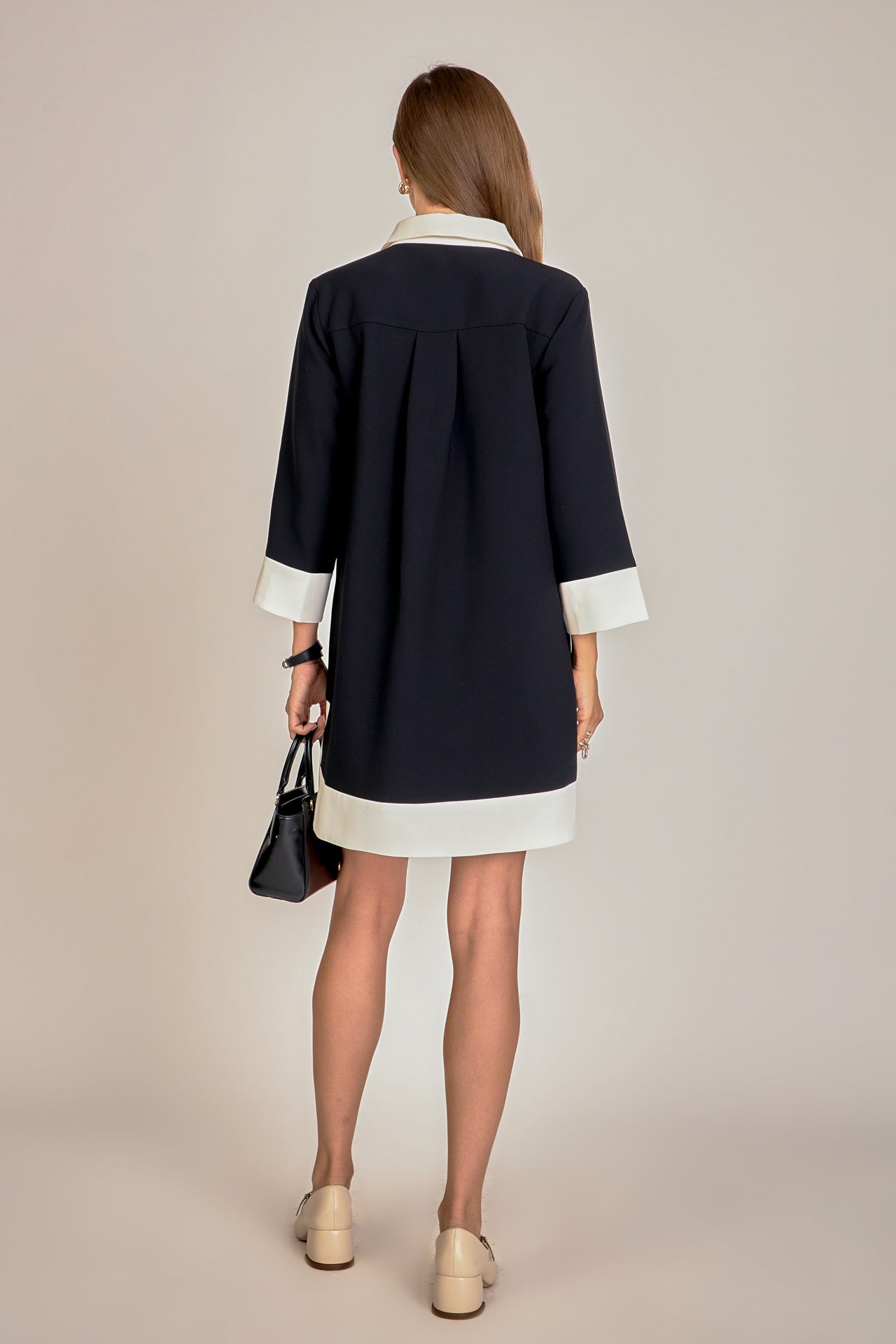 Colorblock Mini Dress