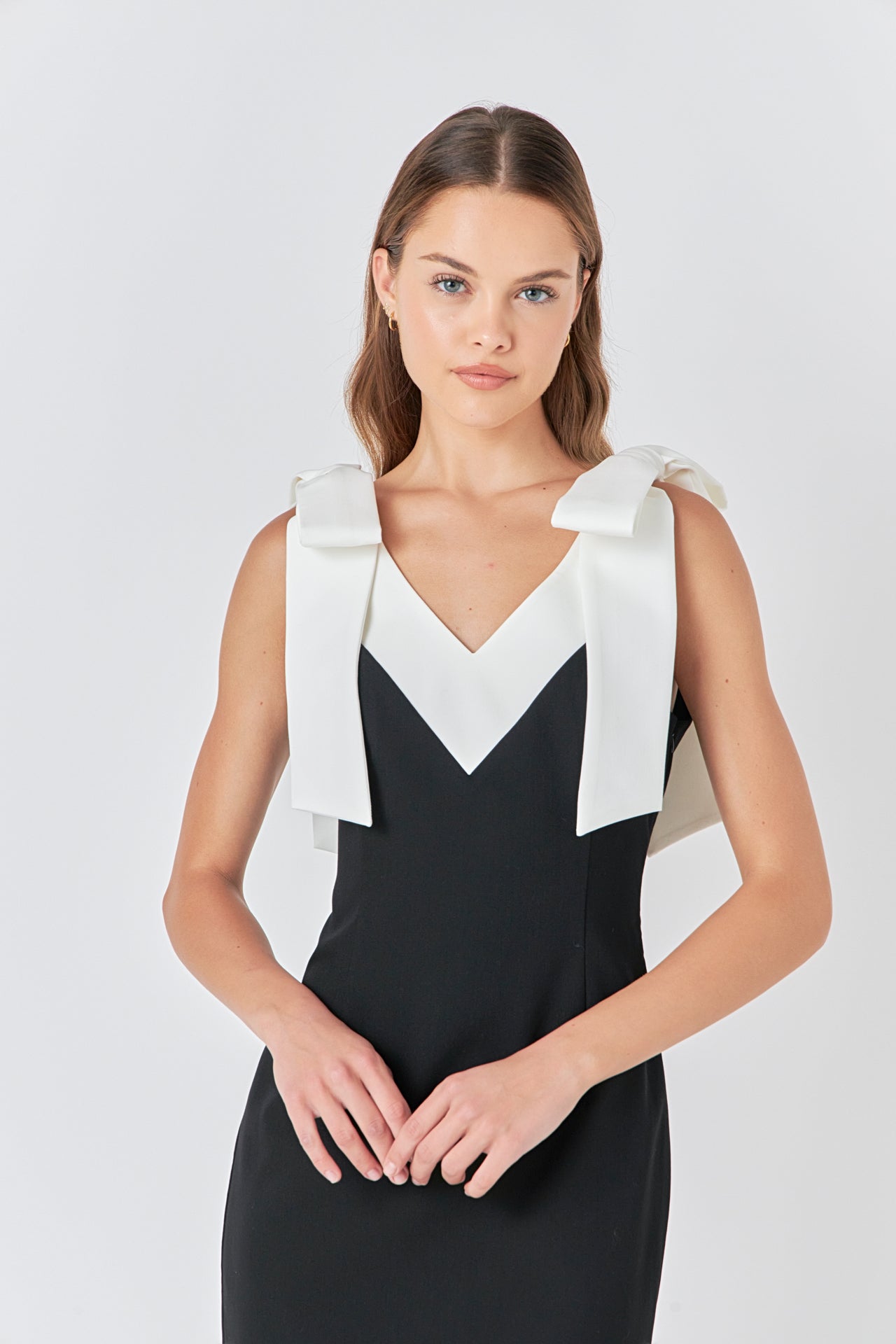 ENDLESS ROSE - Color Block Mini Dress - DRESSES available at Objectrare