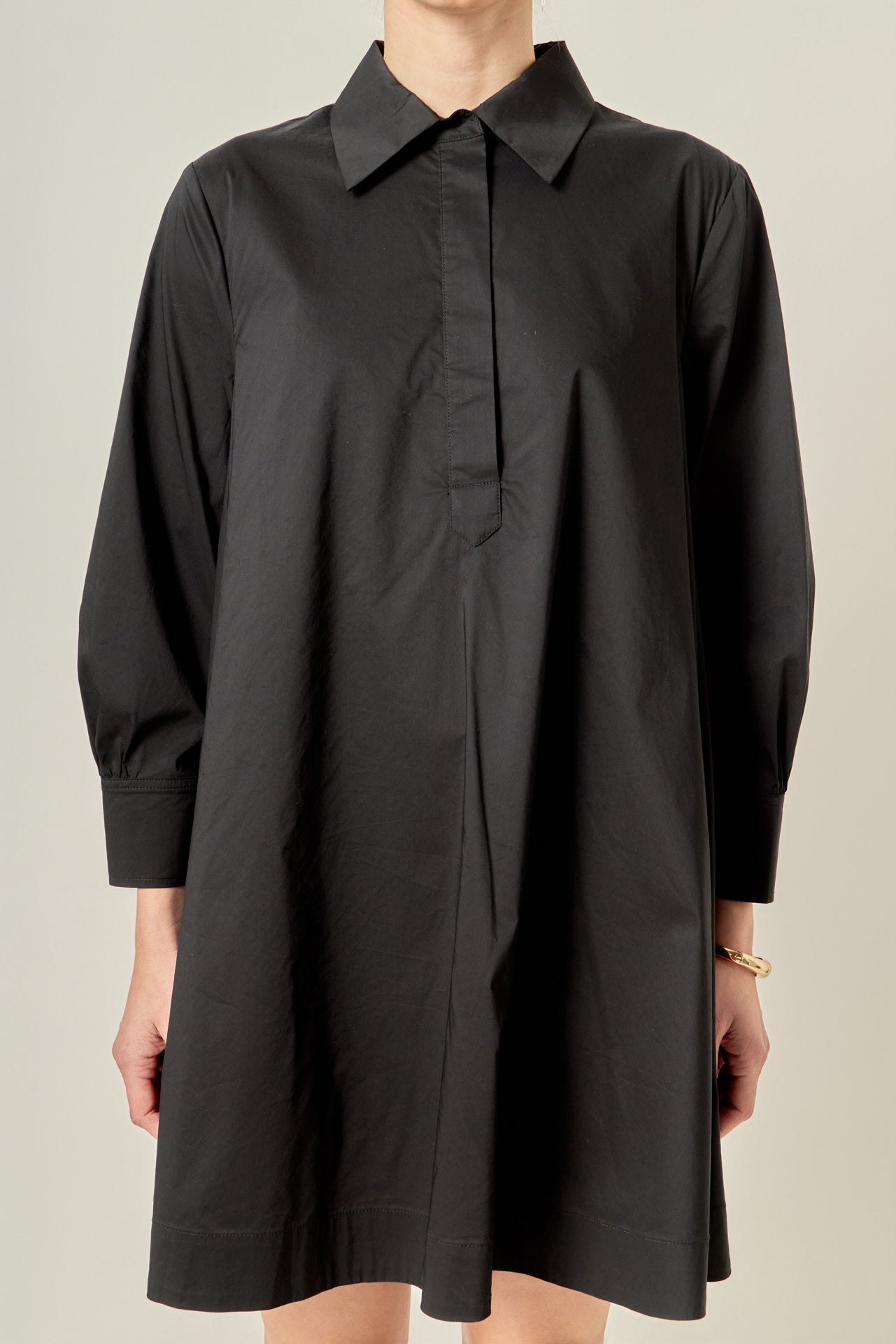 ENGLISH FACTORY - Bow Shirt Dress - DRESSES available at Objectrare