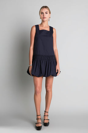 ENGLISH FACTORY - Shirring Detailed Sleeveless Dress - DRESSES available at Objectrare