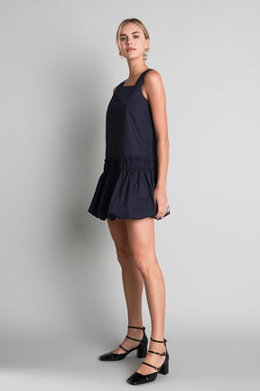 ENGLISH FACTORY - Shirring Detailed Sleeveless Dress - DRESSES available at Objectrare