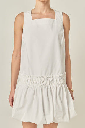 ENGLISH FACTORY - Shirring Detailed Sleeveless Dress - DRESSES available at Objectrare