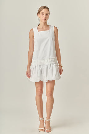 ENGLISH FACTORY - Shirring Detailed Sleeveless Dress - DRESSES available at Objectrare