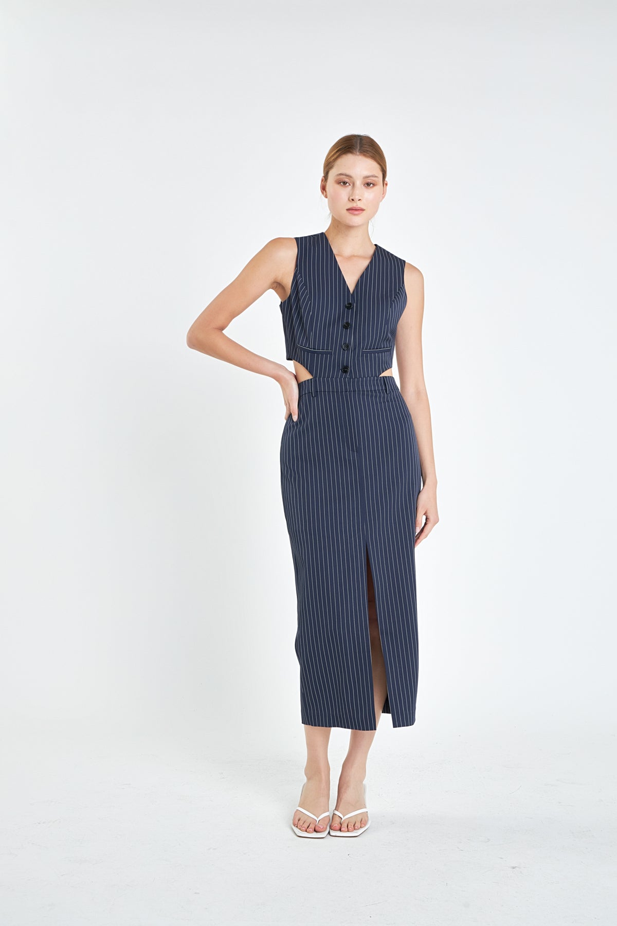 Vest Midi Dress