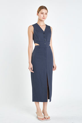 Vest Midi Dress