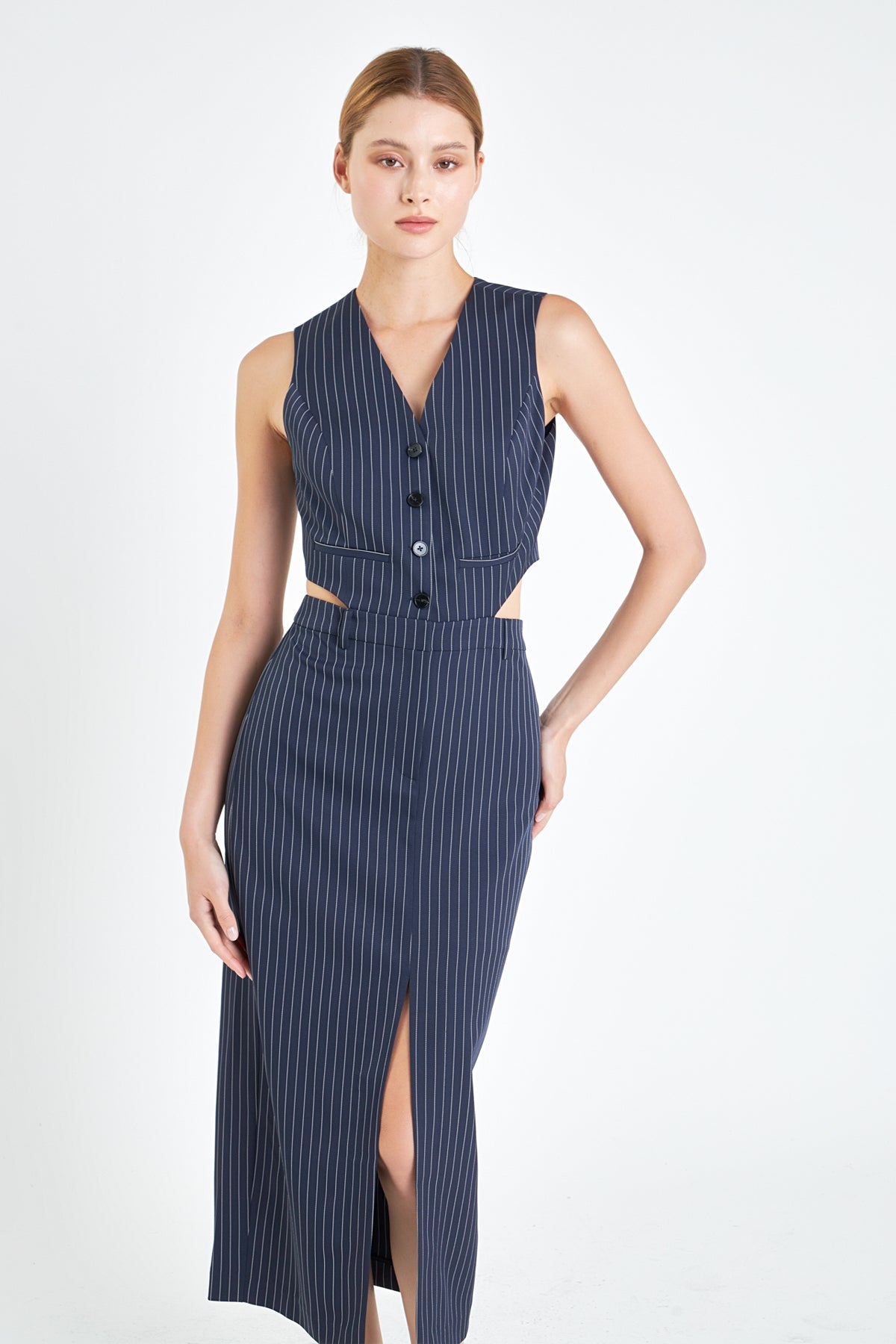 Vest Midi Dress