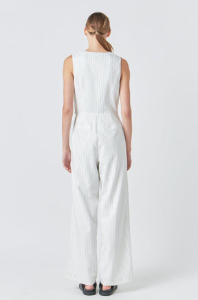 GREY LAB - Vest Jumpsuit - JUMPSUITS available at Objectrare