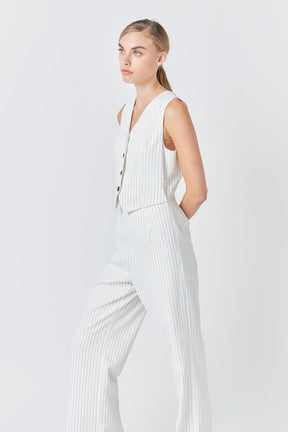 GREY LAB - Vest Jumpsuit - JUMPSUITS available at Objectrare