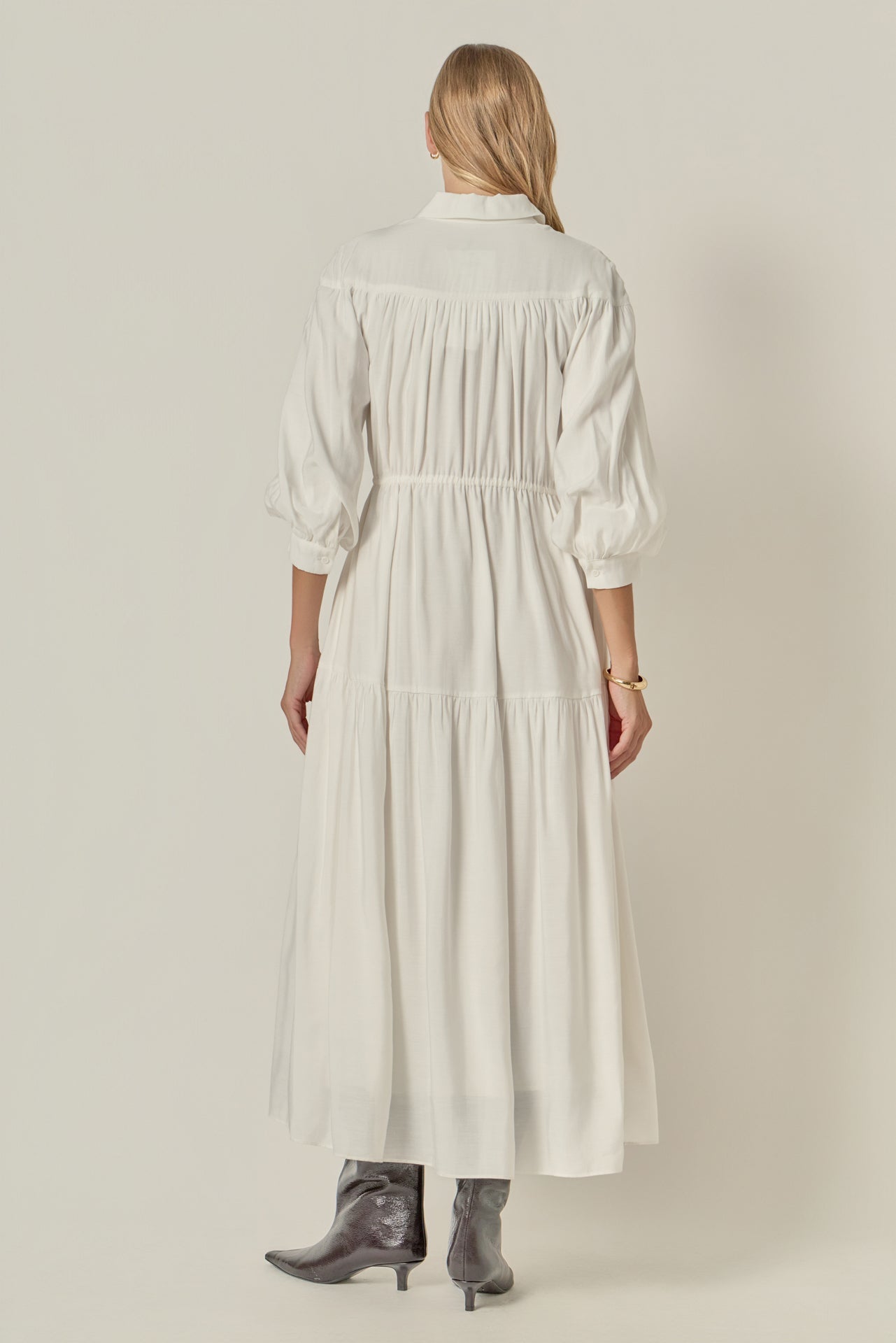 ENGLISH FACTORY - Shirt Maxi Dress - DRESSES available at Objectrare