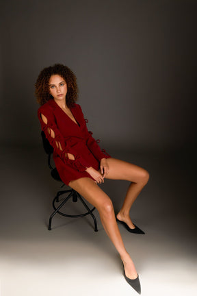 ENDLESS ROSE - Bow Detailed Romper - ROMPERS available at Objectrare