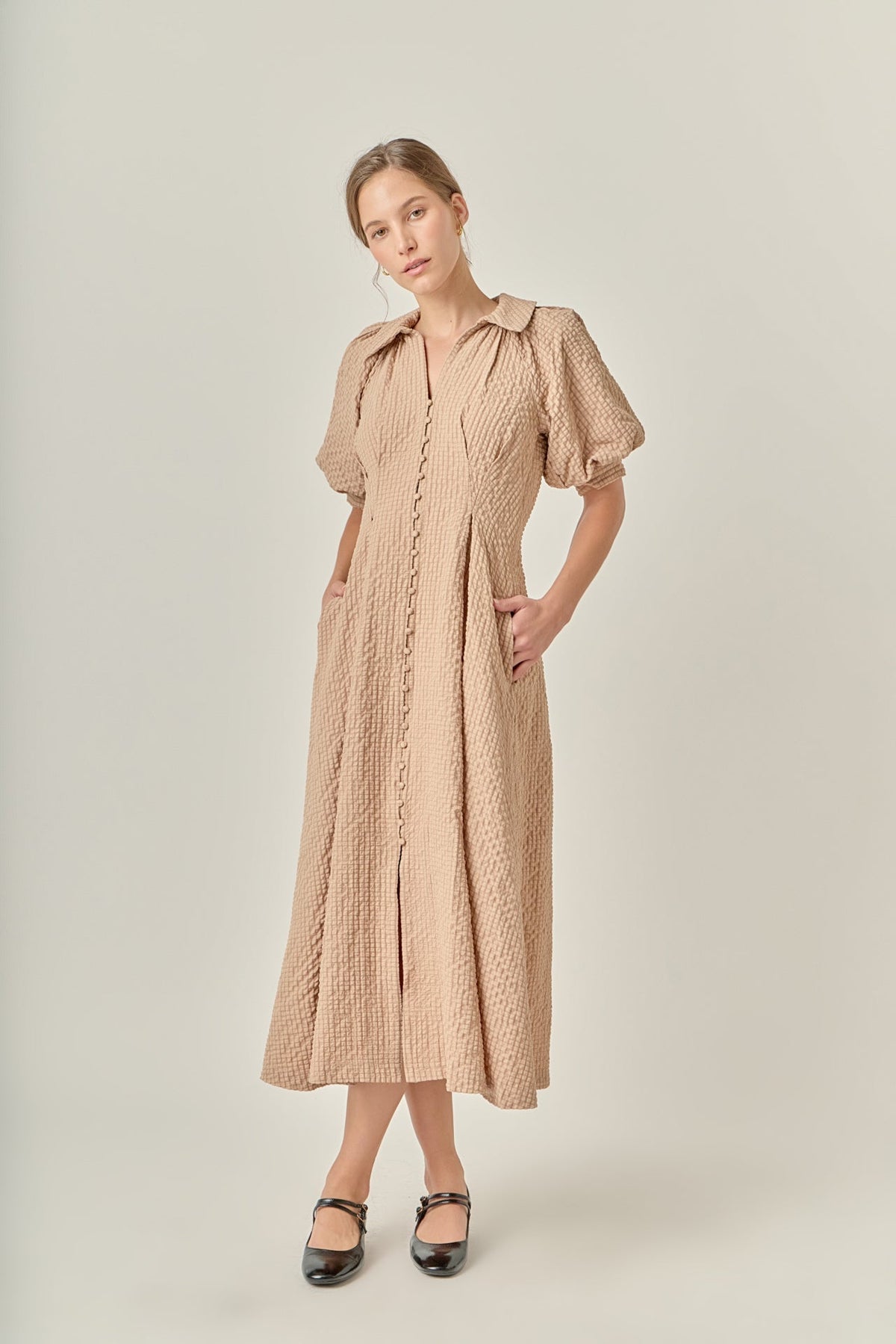 Shirt Midi Dress