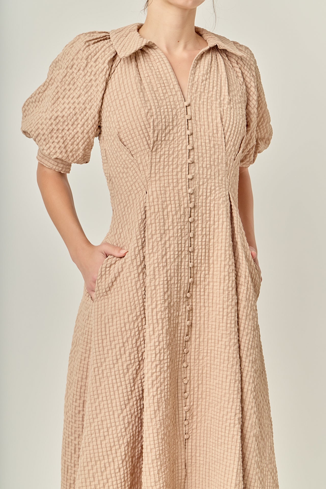 ENGLISH FACTORY - Shirt Midi Dress - DRESSES available at Objectrare
