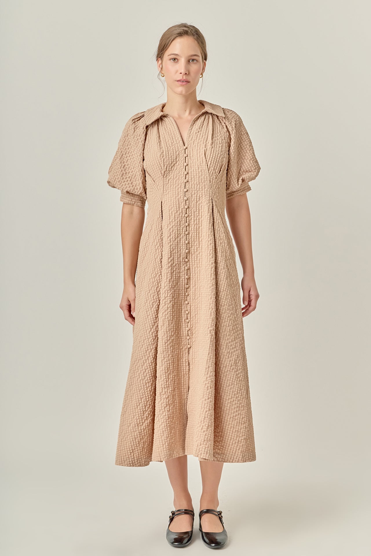ENGLISH FACTORY - Shirt Midi Dress - DRESSES available at Objectrare