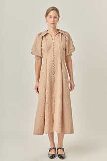 ENGLISH FACTORY - Shirt Midi Dress - DRESSES available at Objectrare