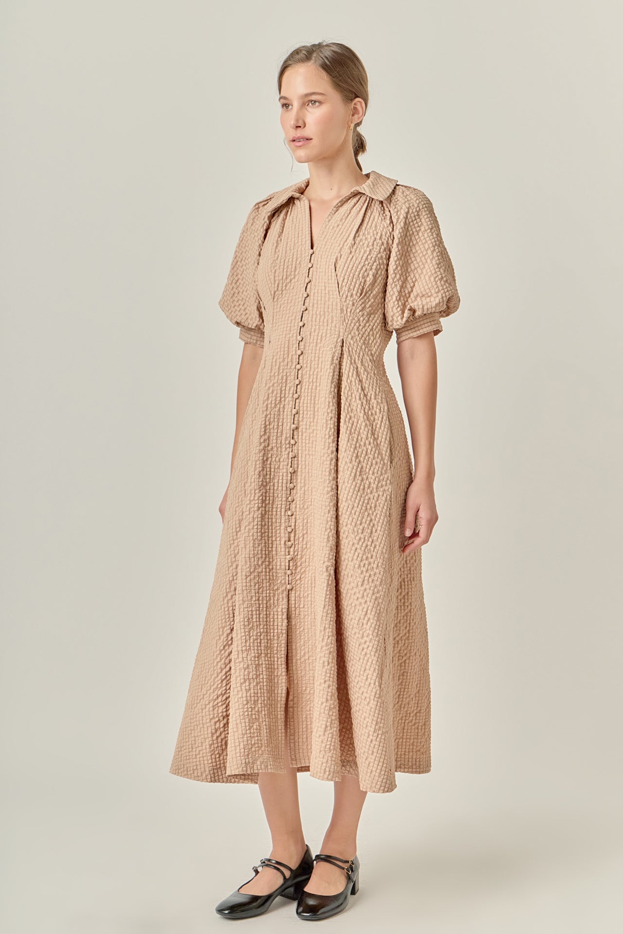 ENGLISH FACTORY - Shirt Midi Dress - DRESSES available at Objectrare