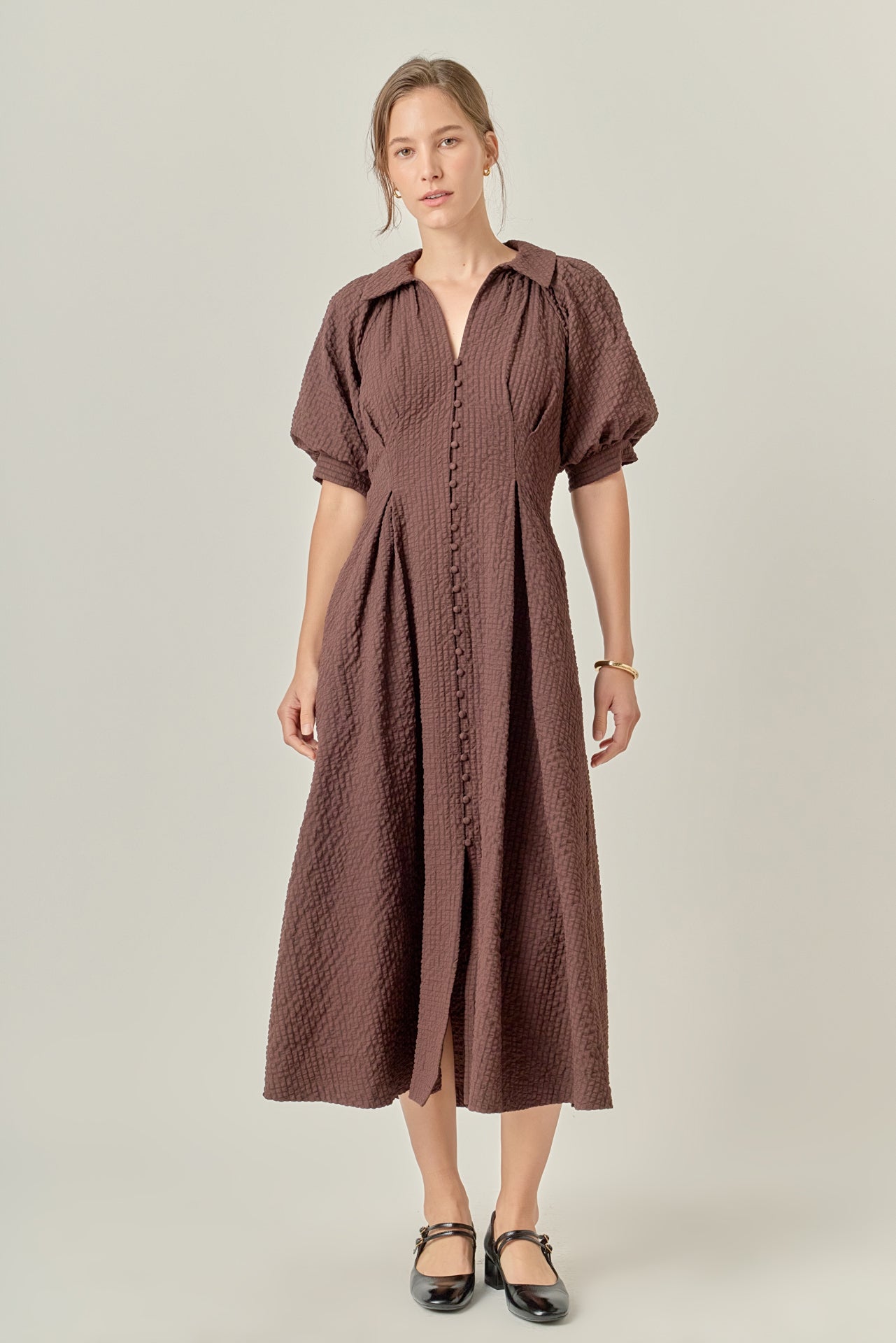 ENGLISH FACTORY - Shirt Midi Dress - DRESSES available at Objectrare