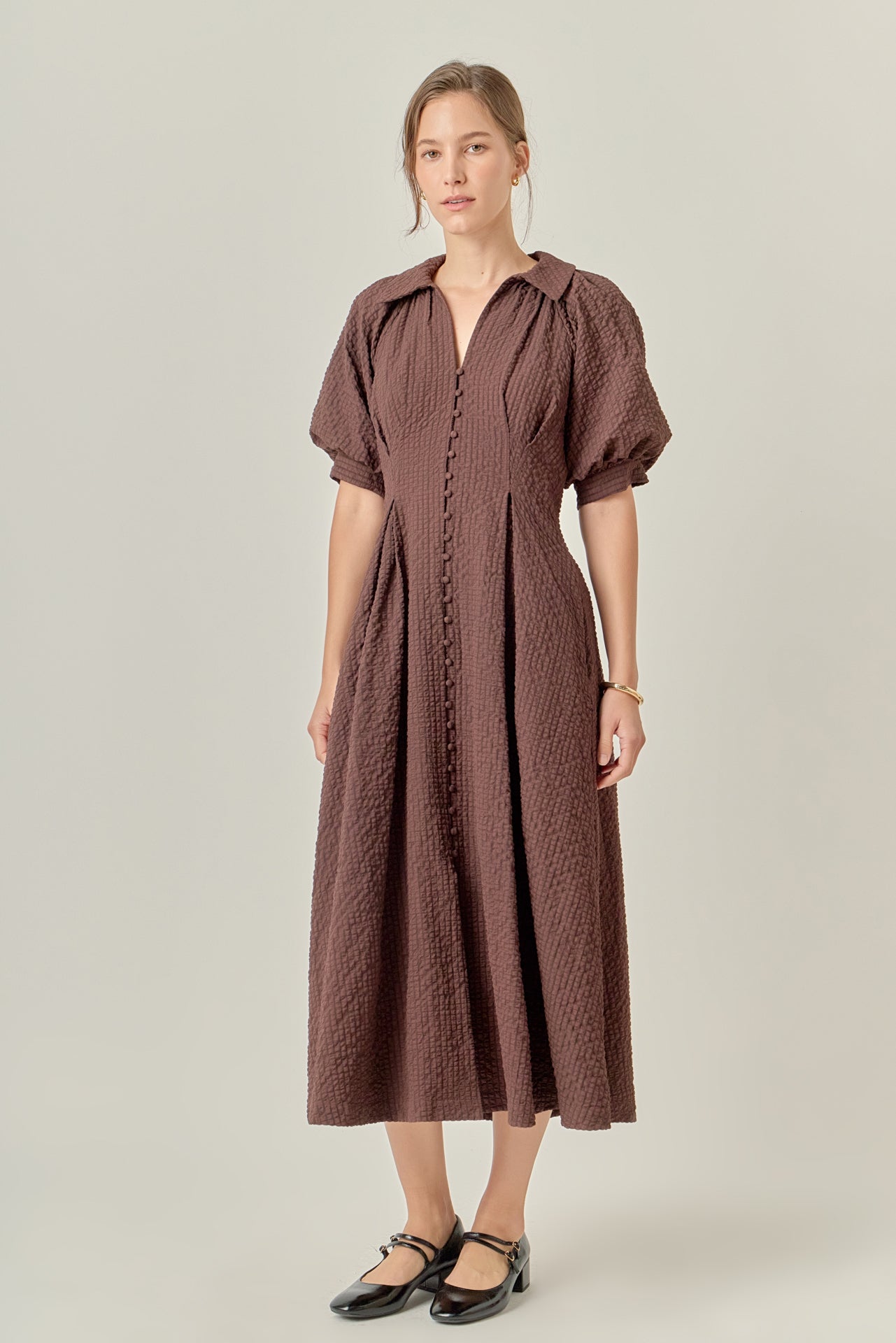 ENGLISH FACTORY - Shirt Midi Dress - DRESSES available at Objectrare