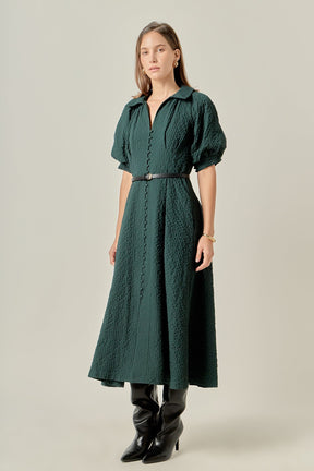 ENGLISH FACTORY - Shirt Midi Dress - DRESSES available at Objectrare