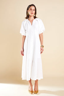 ENGLISH FACTORY - Shirt Midi Dress - DRESSES available at Objectrare