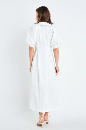 ENGLISH FACTORY - Shirt Midi Dress - DRESSES available at Objectrare