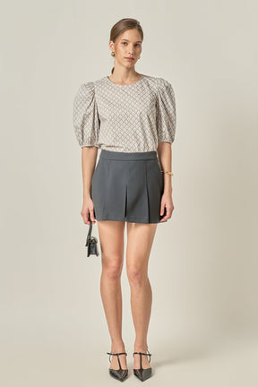 ENGLISH FACTORY - Twill Skort - SKORTS available at Objectrare