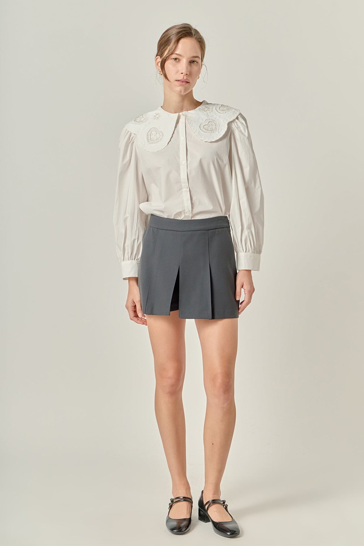 ENGLISH FACTORY - Twill Skort - SKORTS available at Objectrare