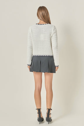 ENGLISH FACTORY - Twill Skort - SKORTS available at Objectrare