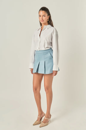 Twill Skort